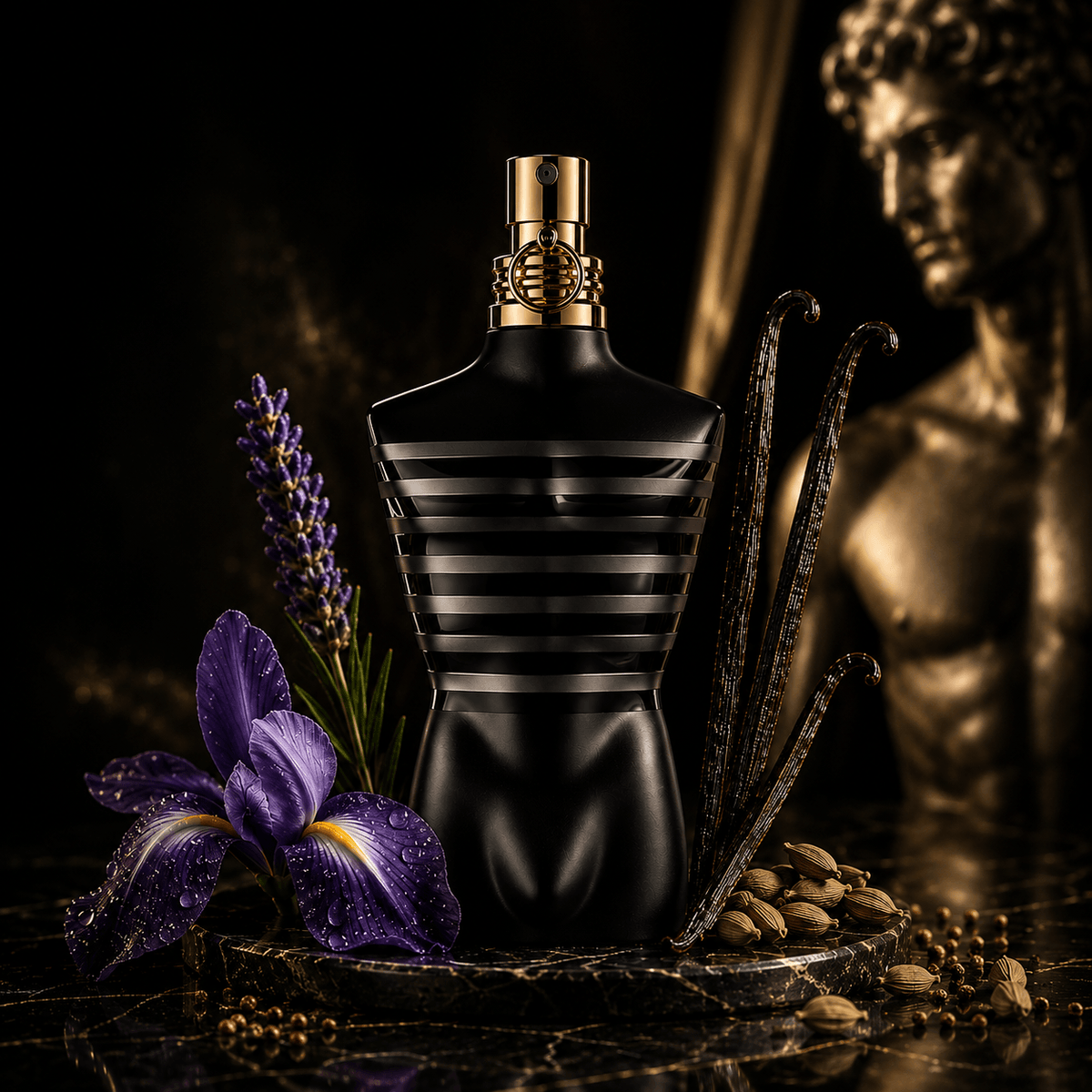 Jean Paul Gaultier Le Male EDP Parfum Intense | Long-Lasting 10+ Hours Men's Fragrance